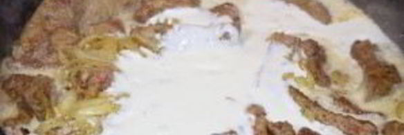 печенка с подливкой