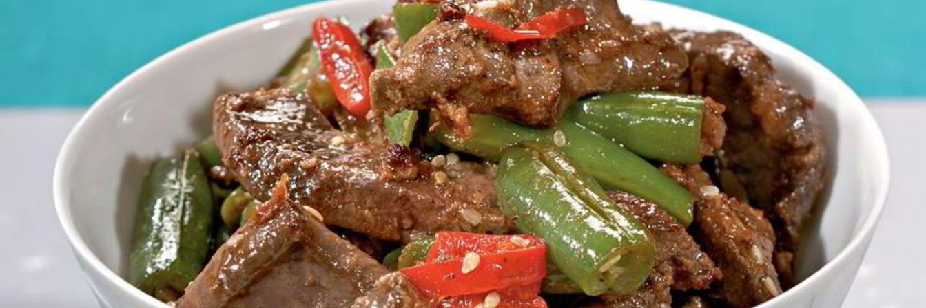 Печенка в пряном соусе