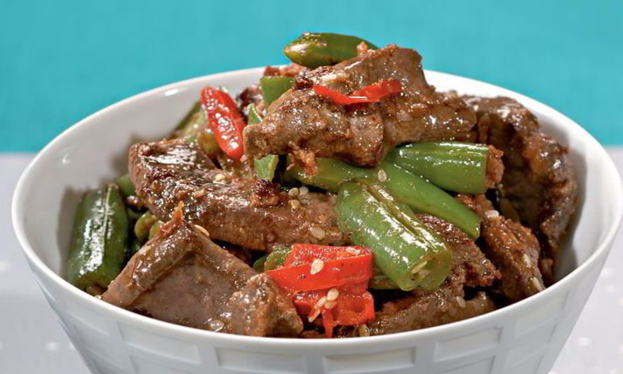 Рецепт печенки в пряном соусе