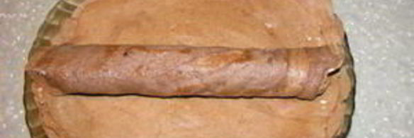 печеночные рулеты, фаршированные шампионами