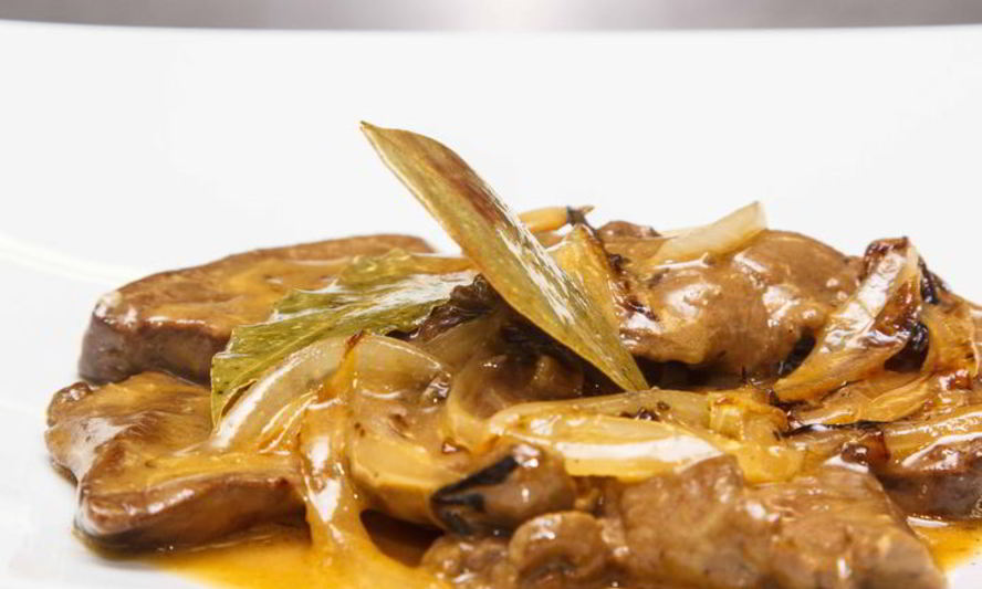 Рецепт телячьей печени