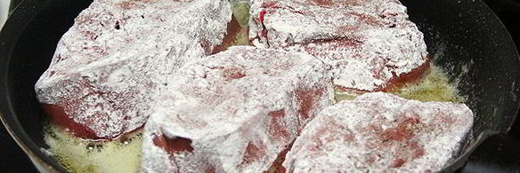 телячья печенка по-берлински