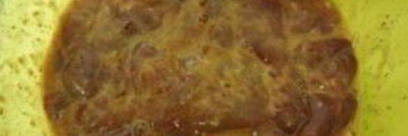 тушеная куриная печень в мультиварке