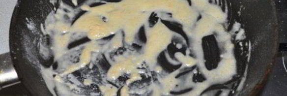 жареная печень с пикантным соусом