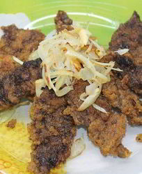 Жареная печень свиная