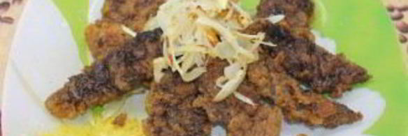 жареная печень свиная