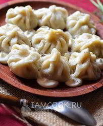 Хинкали со смешанным фаршем