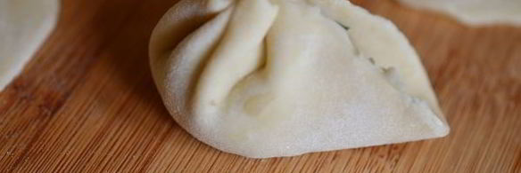 хинкали со смешанным фаршем