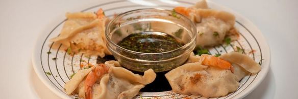 китайские паровые пельмени дим сам