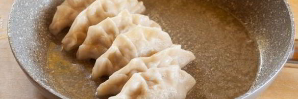 китайские жареные пельмени