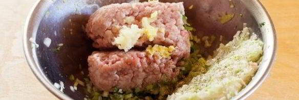 китайские жареные пельмени