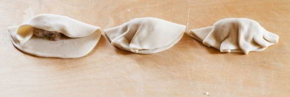 китайские жареные пельмени