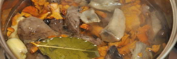 кундюмы — постные пельмени с грибной начинкой