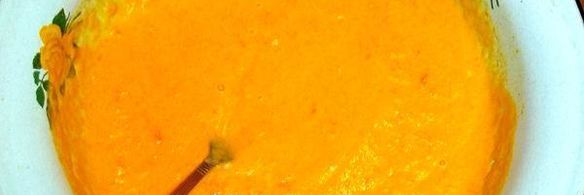 морковно-шафрановое пельменное тесто