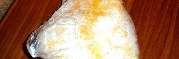 морковно-шафрановое пельменное тесто