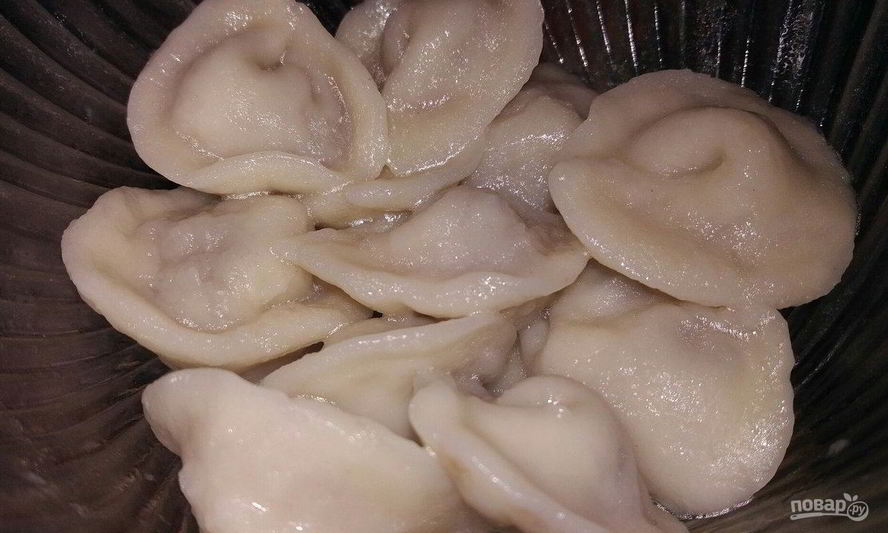 Рецепт пельменей из говяжьего фарша с луком