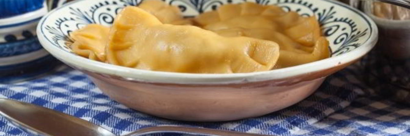 Пельмени из оленины