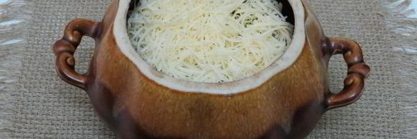 пельмени с грибами в горшочках в духовке