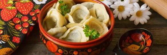 пельмени с грибами