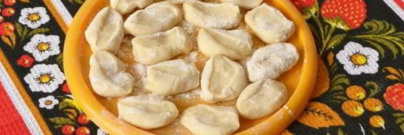 пельмени с грибами