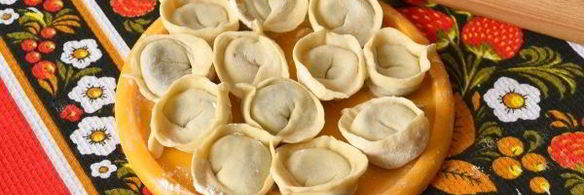 пельмени с грибами