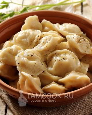 Пельмени с курицей