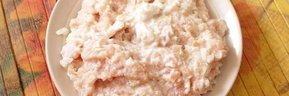 пельмени с курицей