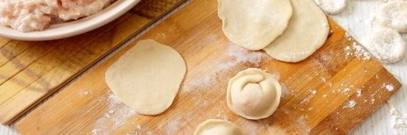 пельмени с курицей