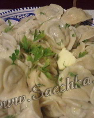 Пельмени с квашеной капустой