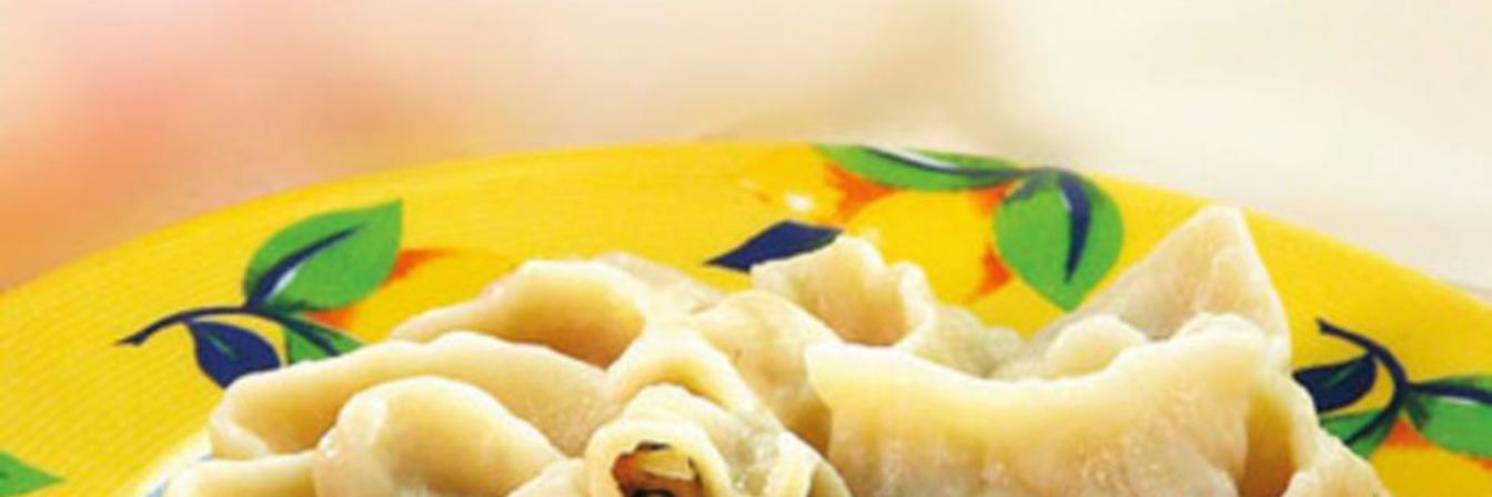 Пельмени с мидиями