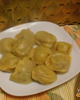 Пельмени с печенью