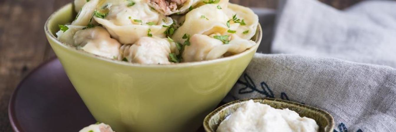 Пельмени с рыбой