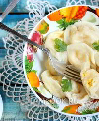 Пельмени с сыром