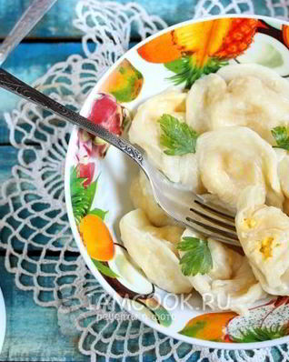 Пельмени с сыром