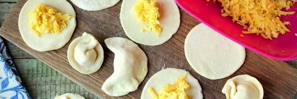 пельмени с сыром