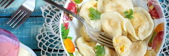 пельмени с сыром