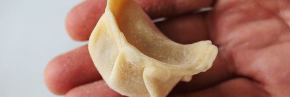 пельмени в горшочках