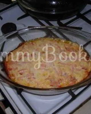 Пельмени запеченные с мясом