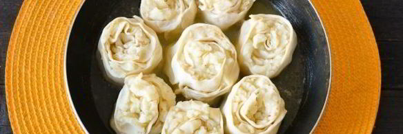 постные ленивые пельмени