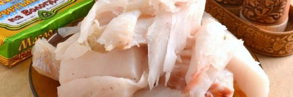 рыбные пельмени из трески