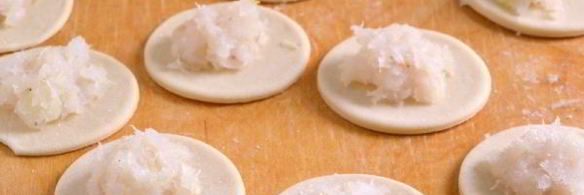 рыбные пельмени из трески