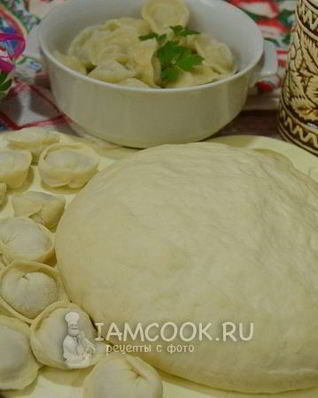 Тесто для пельменей с полбяной мукой на воде
