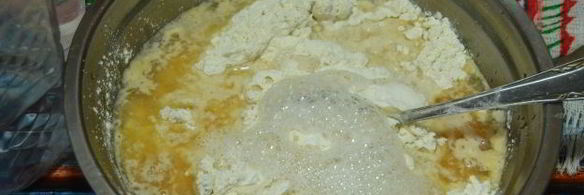 тесто для пельменей с полбяной мукой на воде