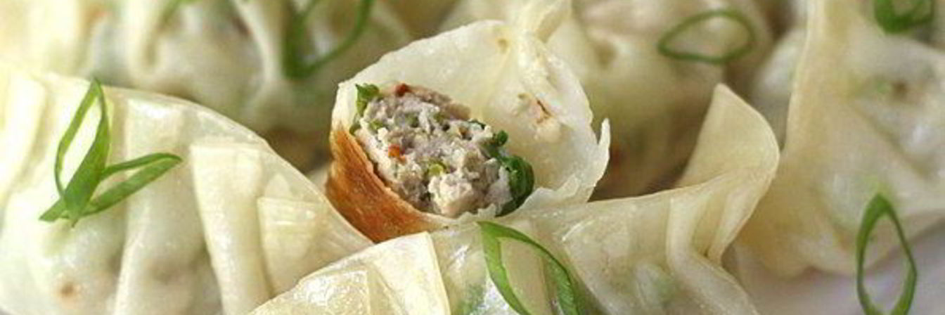 Японские жареные пельмени