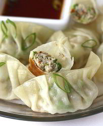 Японские жареные пельмени