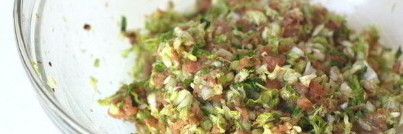 японские жареные пельмени