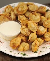 Замороженные жареные пельмени