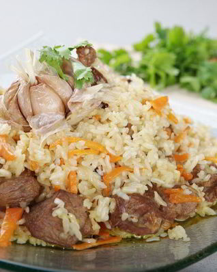 Ароматный плов из баранины