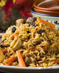 Ароматный плов на мангале