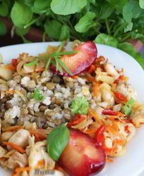 Чалкашови — плов из риса с чечевицей